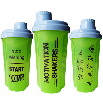 Stop Wishing Real Nutrition Motivatie Shaker