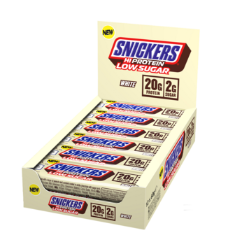 Snickers white Hi Protein low sugar - Real Nutrition Wholesale