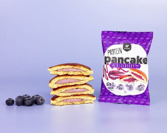 Go Fitness protein pancakes - blueberry