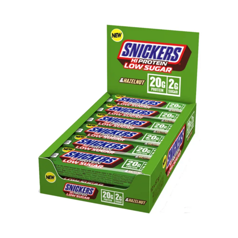 Snickers hazelnut Hi Protein low sugar - Real Nutrition Wholesale